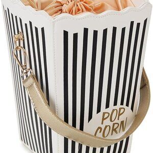 Women Crossbody Bag Leather Popcorn Style Clutch Shoulder Purse Gift